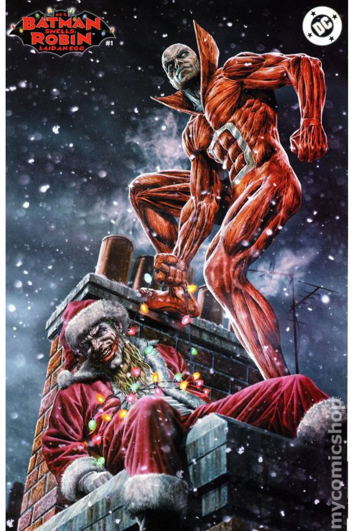 DC's Batman Smells Robin Laid an Egg #1B (ingilizce)