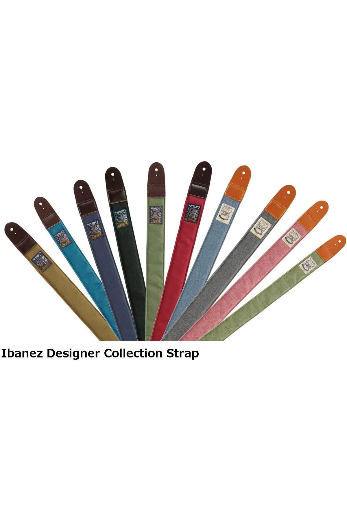 DCS50D-RD Designer Collectible Guitar Straps - Gitar Askısı Red