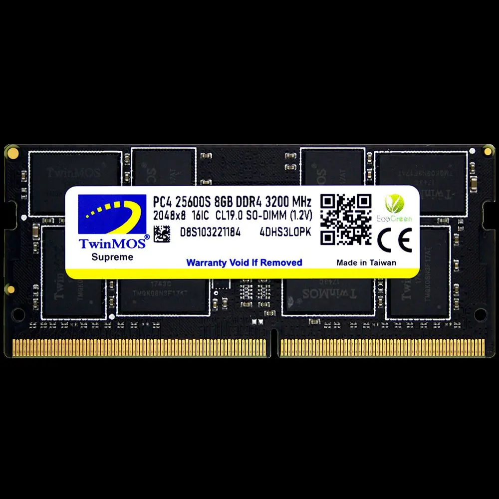 DDR4 8GB 3200MHz Notebook Ram MDD48GB3200N