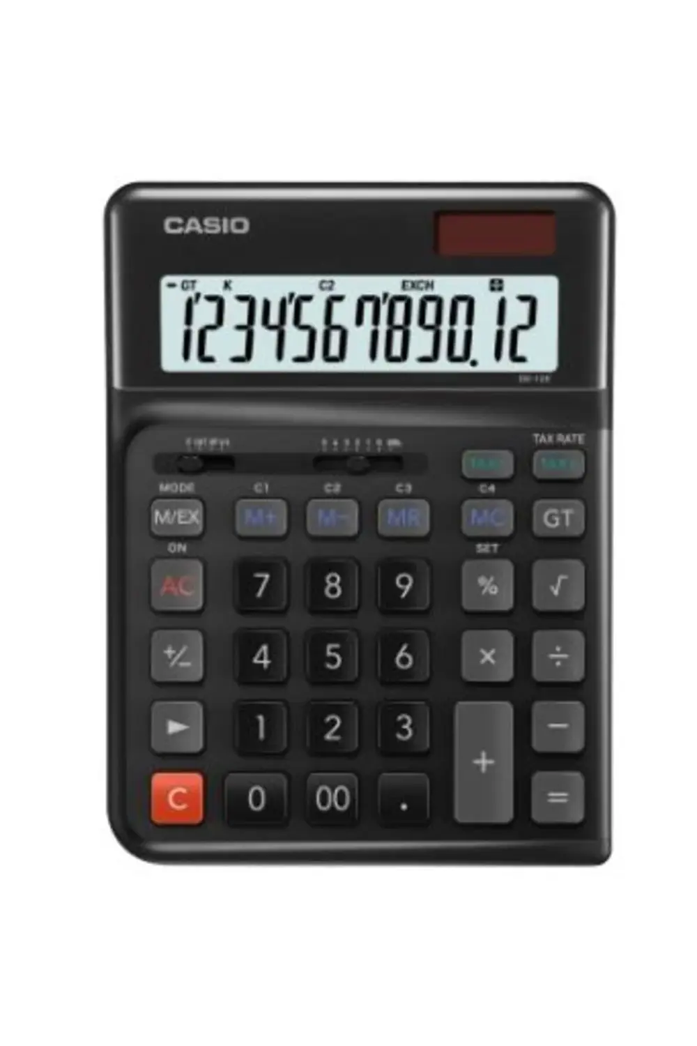 De-12e-bk 12 Haneli Masaüstü Hesap Makinesi