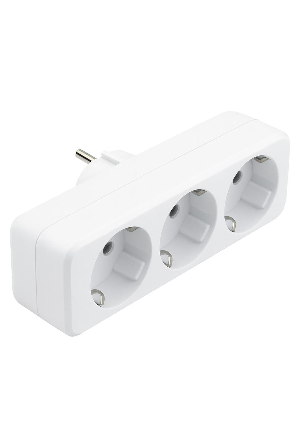 DE-PA DPA-10011 Üçlü Golyat Düz Fiş Priz 250V 16A 3500W