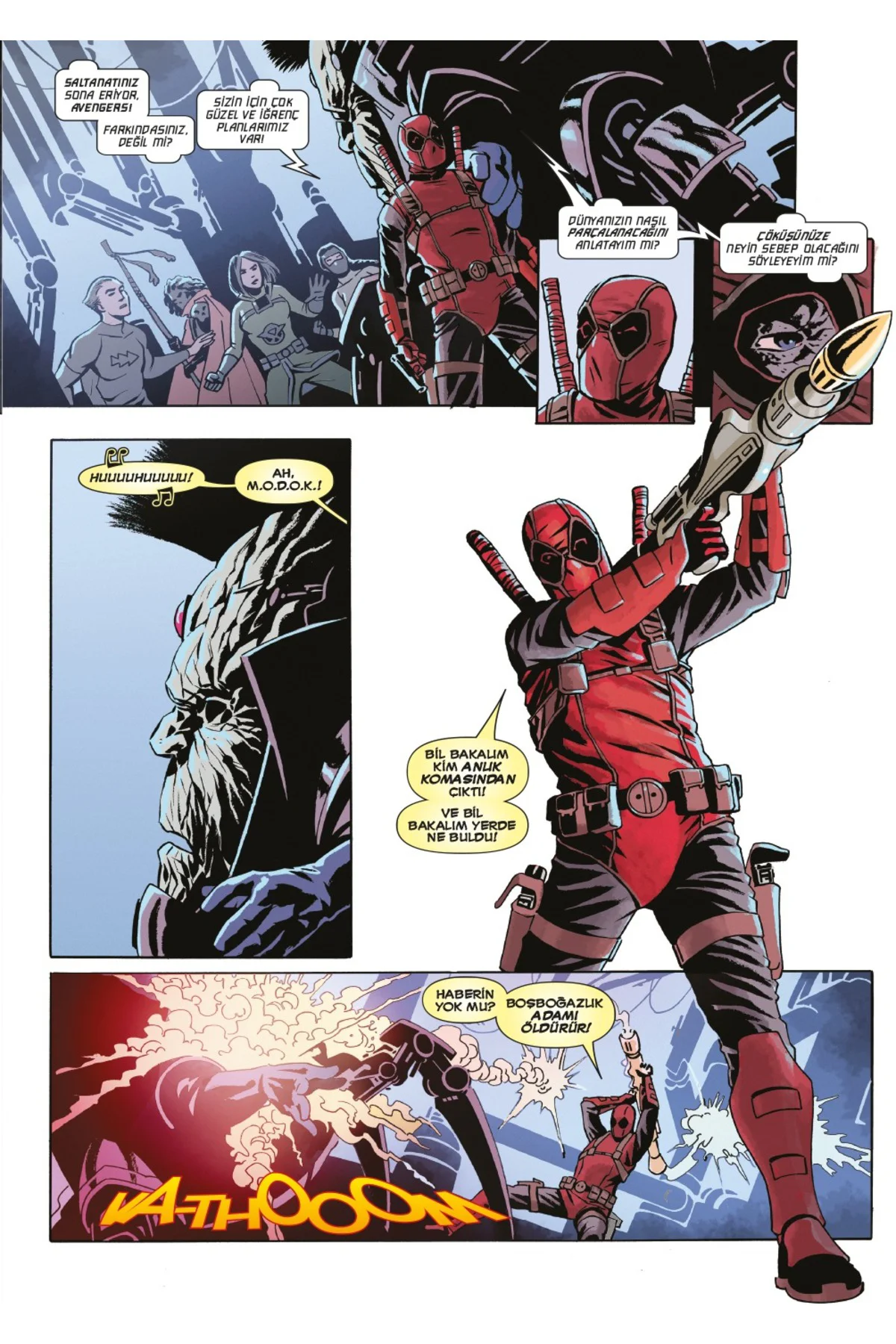 Deadpool Marvel Evrenini Tekrar Öldürüyor Deadpool Marvel Evrenini Tekrar Öldürüyor