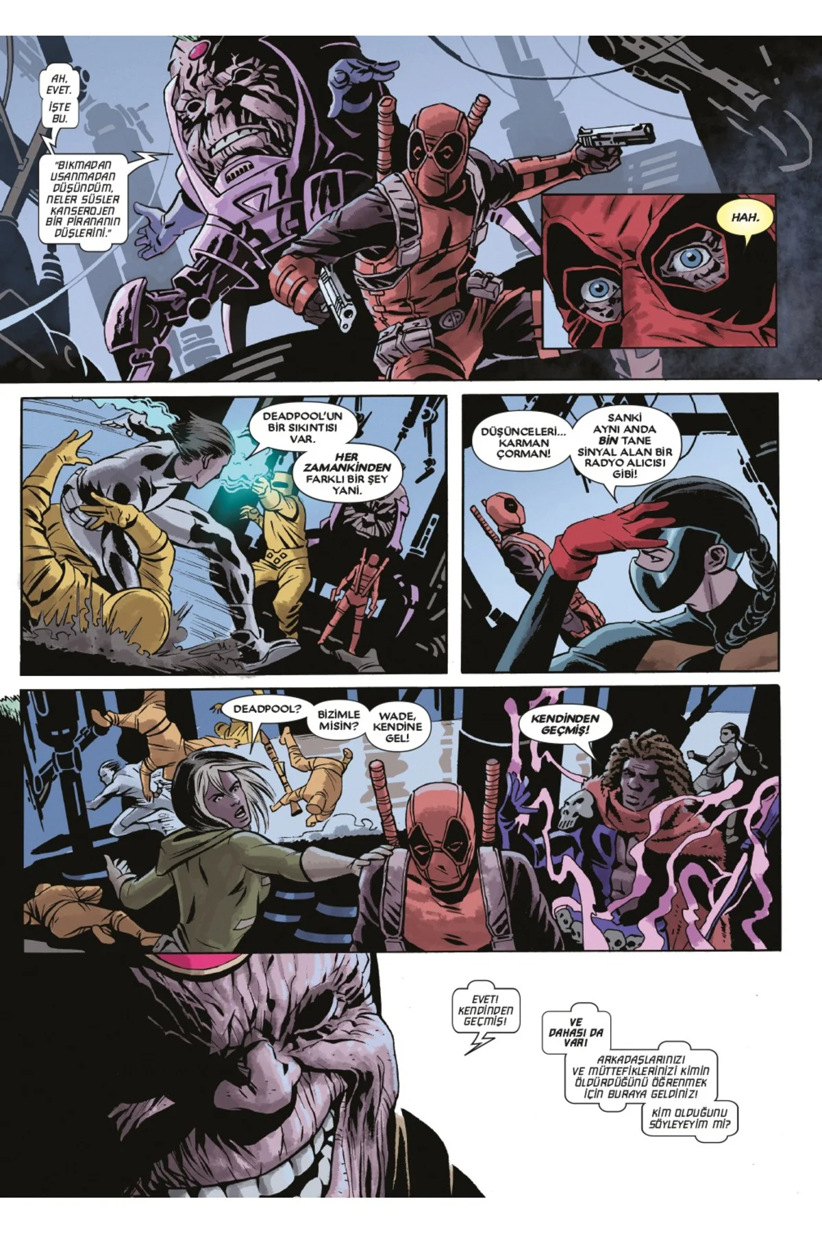 Deadpool Marvel Evrenini Tekrar Öldürüyor Deadpool Marvel Evrenini Tekrar Öldürüyor