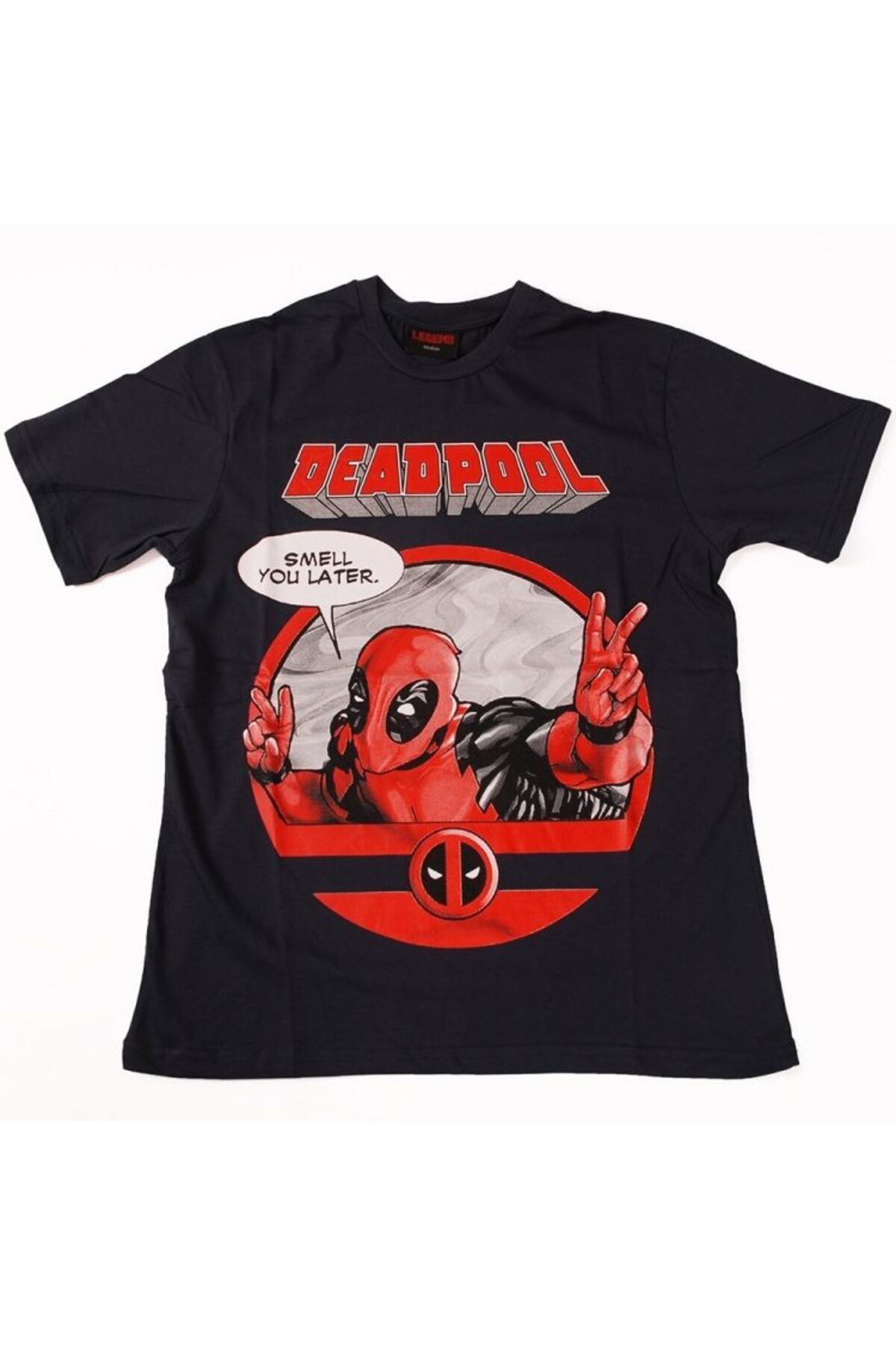 Deadpool No:2 Tişört Siyah