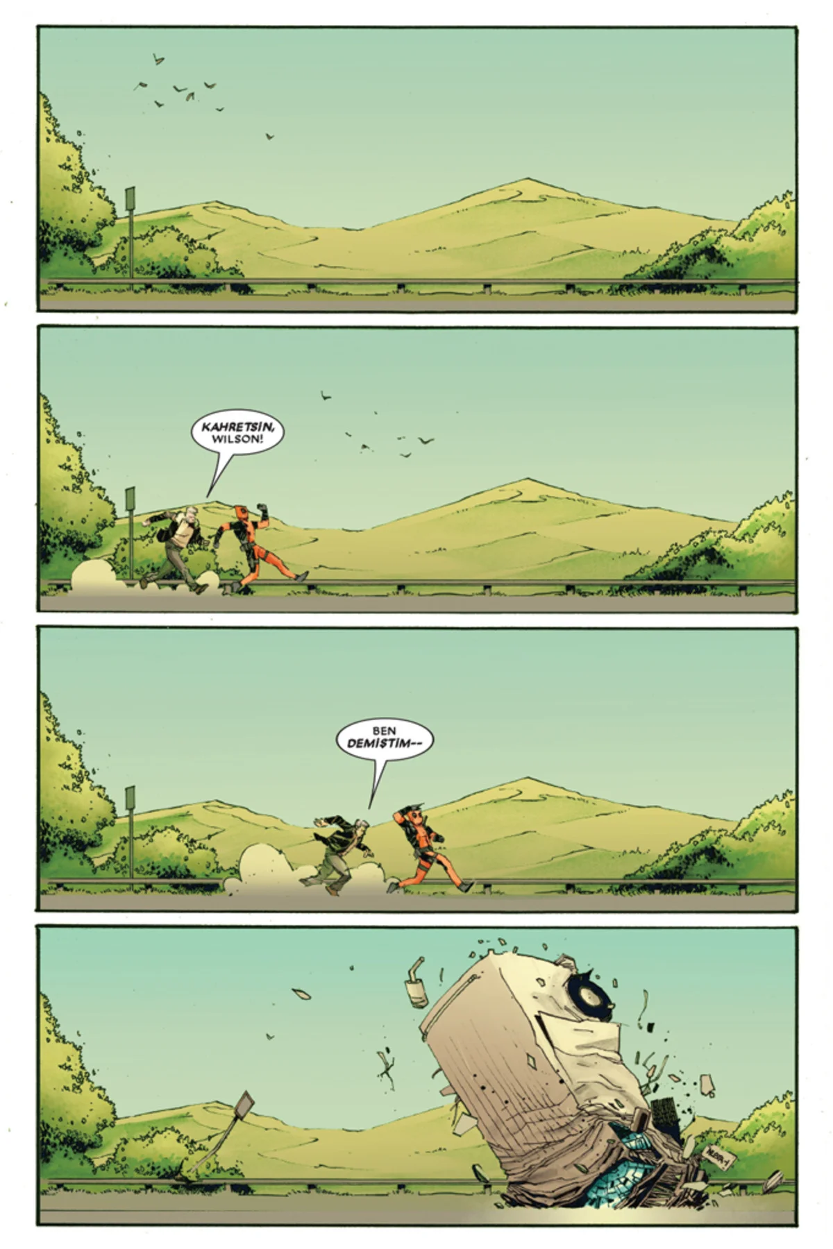Deadpool X Ihtiyar Logan