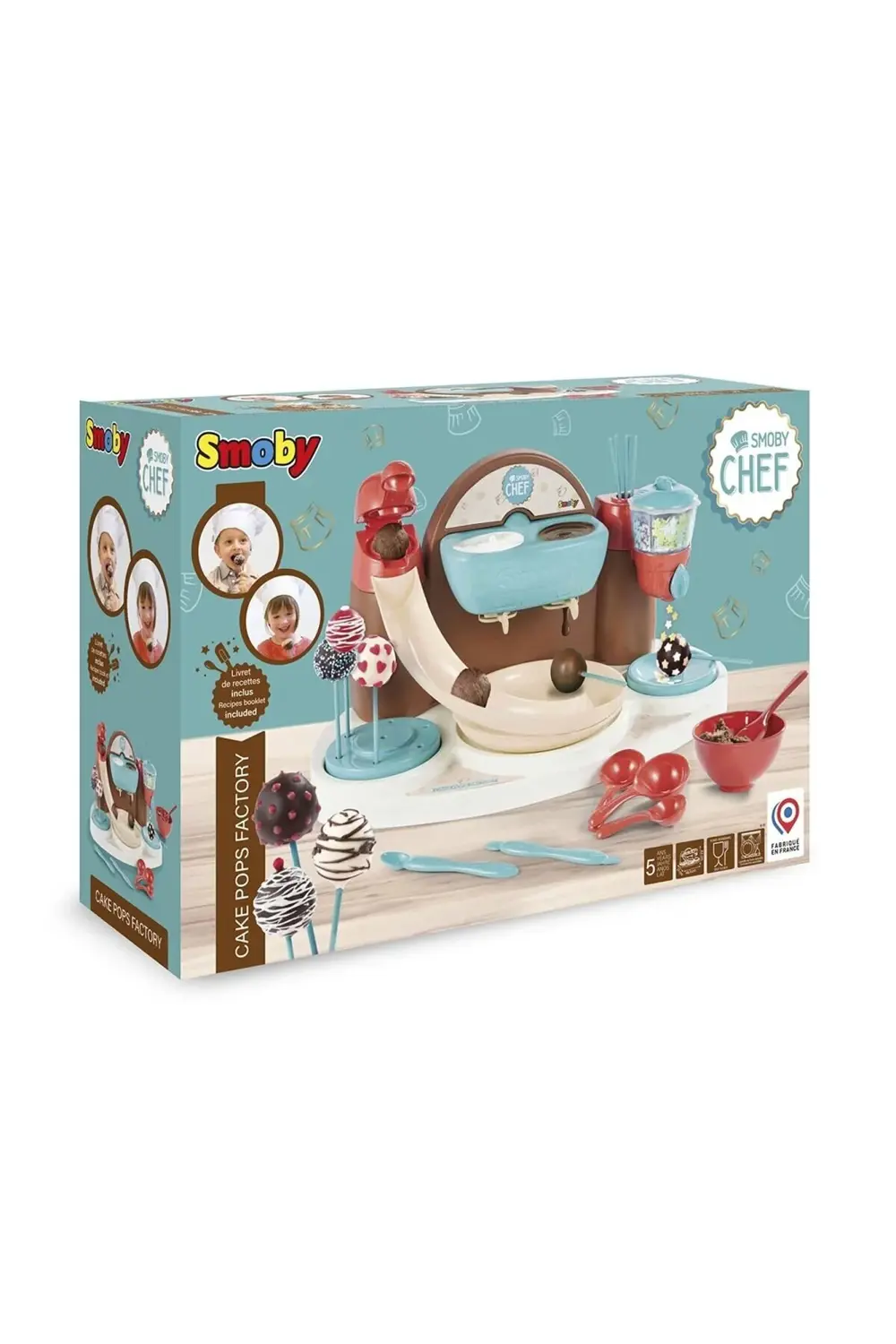 Dean  NessiWorld7600312115 Smoby Chef Cake Pops Fabrikası Oyun Se