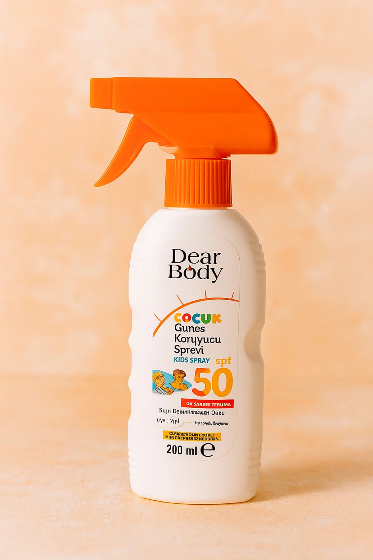Dear Body Çocuk Güneş Koruyucu 50 Faktör Spray 200 ml Dear Body Çocuk Güneş Koruyucu 50 Faktör Spray 200 ml