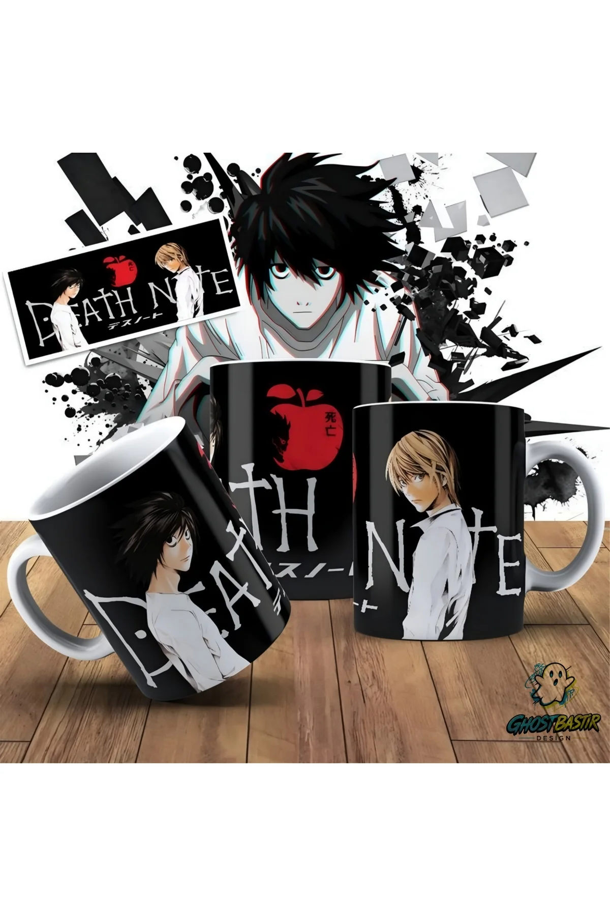 Death Note Kupa Bardak | Tek Adet K0546 Death Note Kupa Bardak | Tek Adet K0546