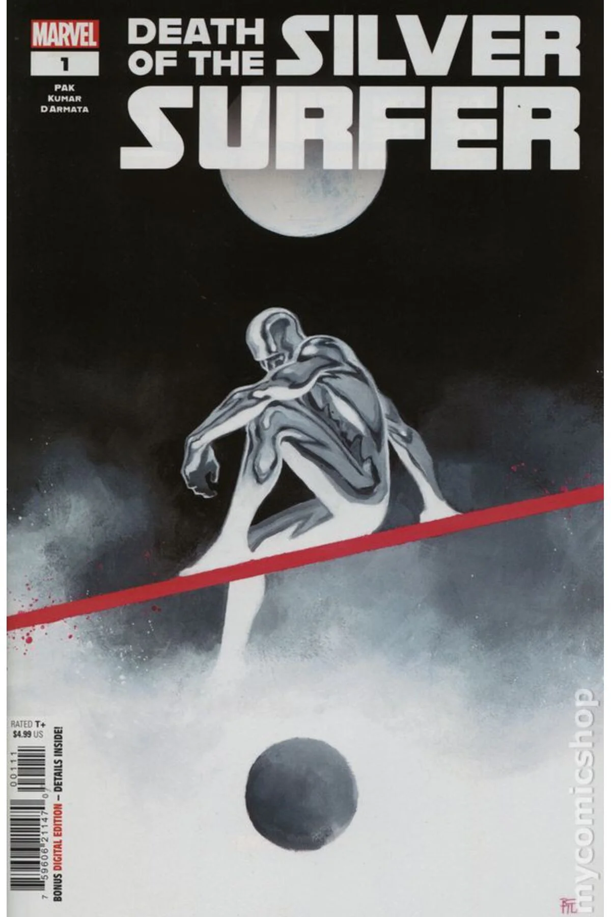 Death of the Silver Surfer #1A (ingilizce)