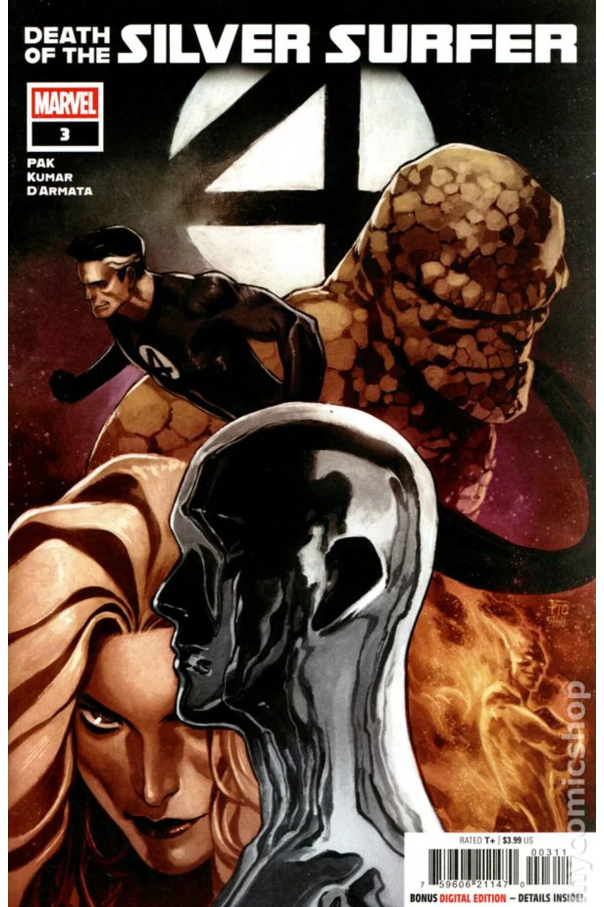 Death of the Silver Surfer #3A (ingilizce)