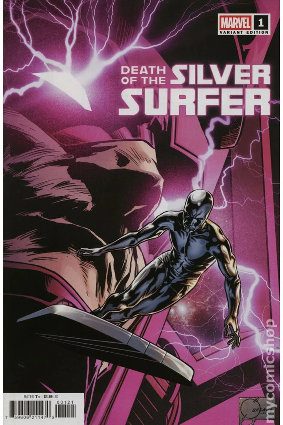 Death of the Silver Surfer #1B (ingilizce)