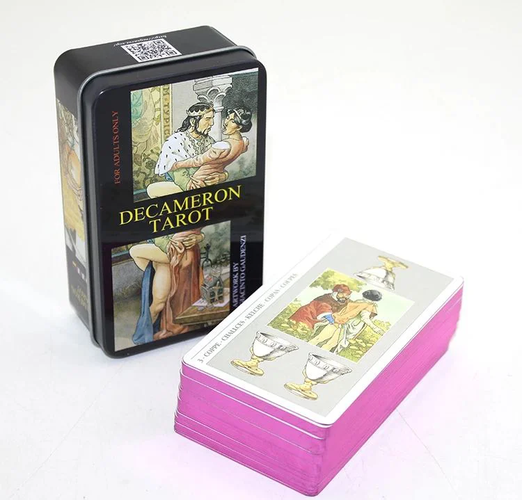 Decameron Metal Kutulu Tarot Kartı – Şık Koruyucu Metal Kutu (11x6,5 Cm) Fiyatı, Yorumları ve Özellikleri