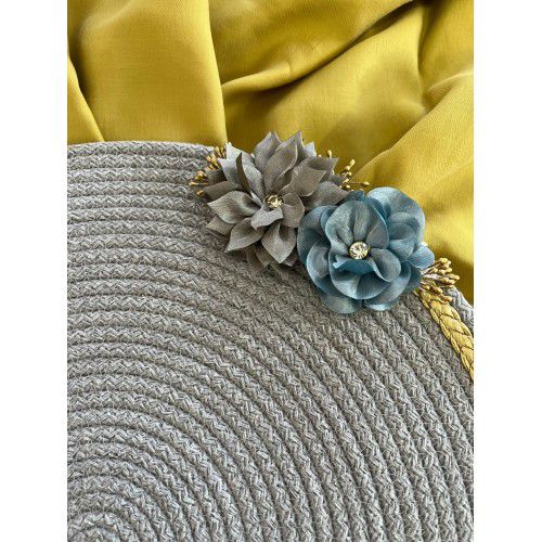 Runaway Decohandy 39Cm Çiçekli Jüt Örme Supla Amerikan Servis