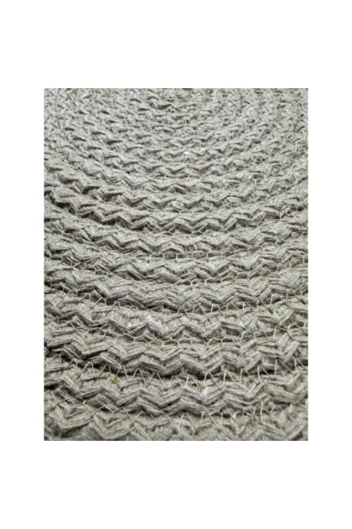 Aktif Sepet Decohandy 39Cm Neon Renkli Şeritli Jüt Örme Supla Amerikan Servis