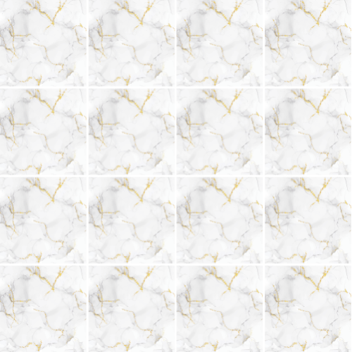 Woody Sofia Decohandy  Pvc Yer Karosu 30X30cm 4'Lü Paket - Mermer Desenli Bey