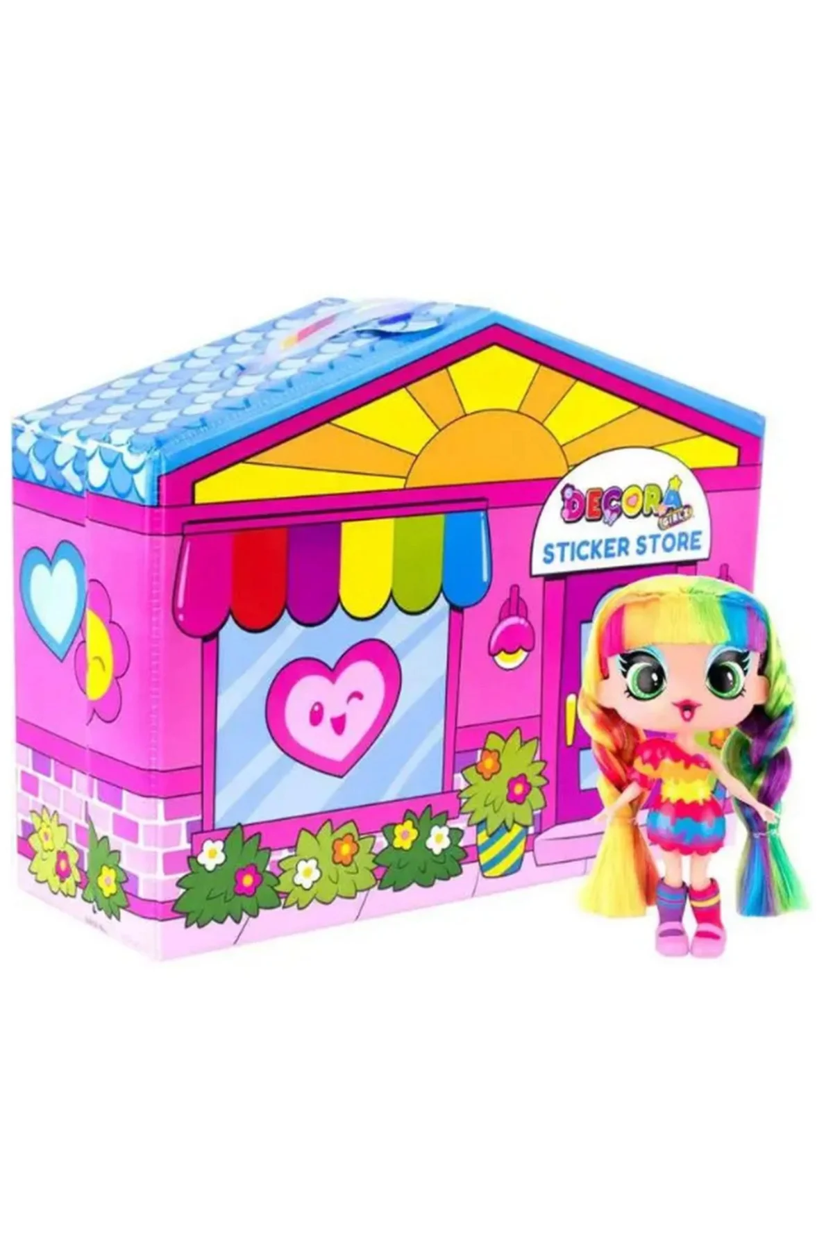 Decora Girlz Büyük Moda Bebek ve Oyun Seti 15 cm