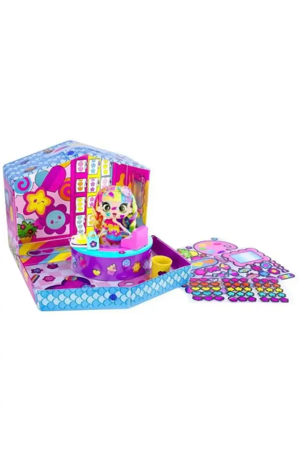 Decora Girlz Büyük Moda Bebek ve Oyun Seti 15 cm