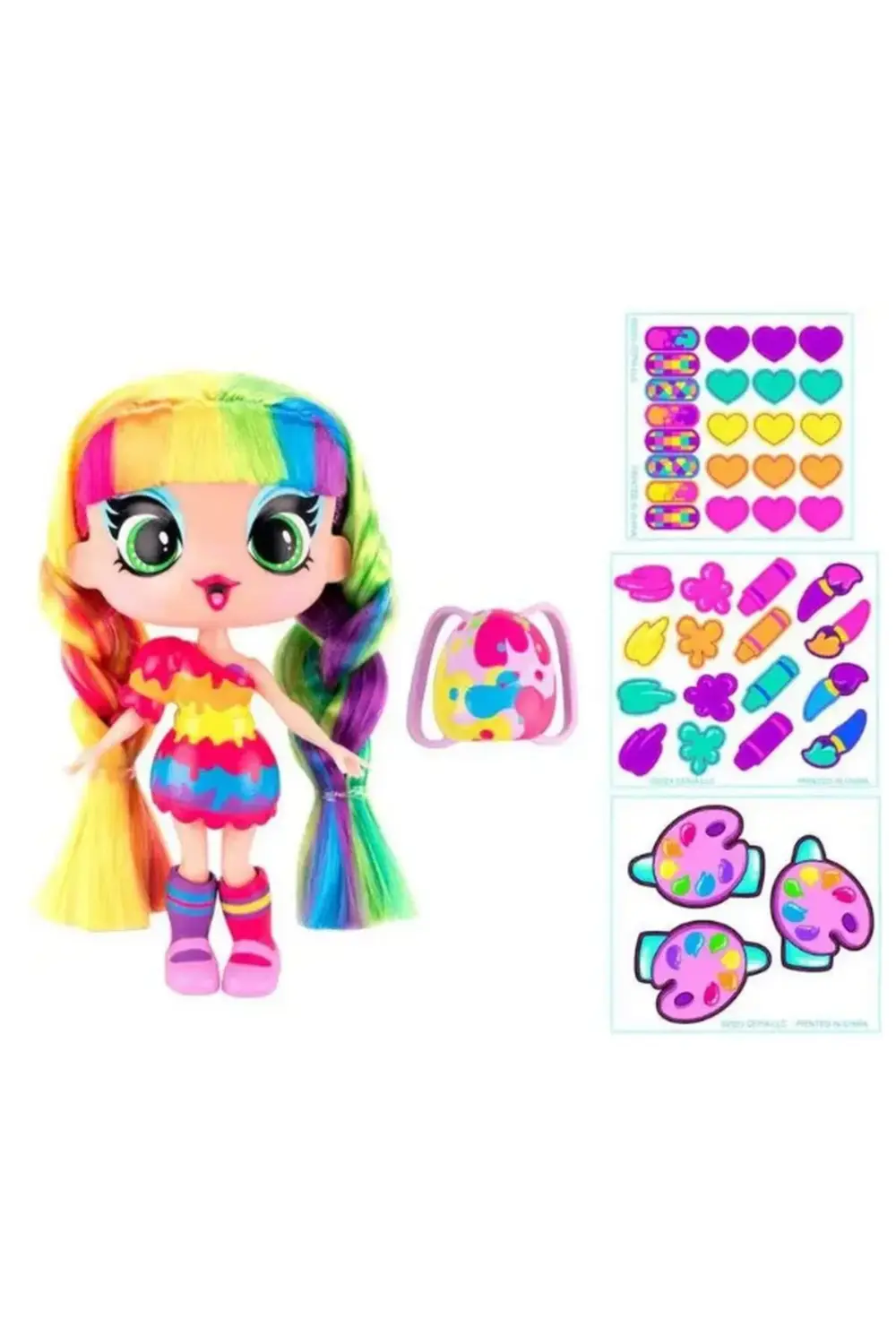 Decora Girlz Büyük Moda Bebek ve Oyun Seti 15 cm