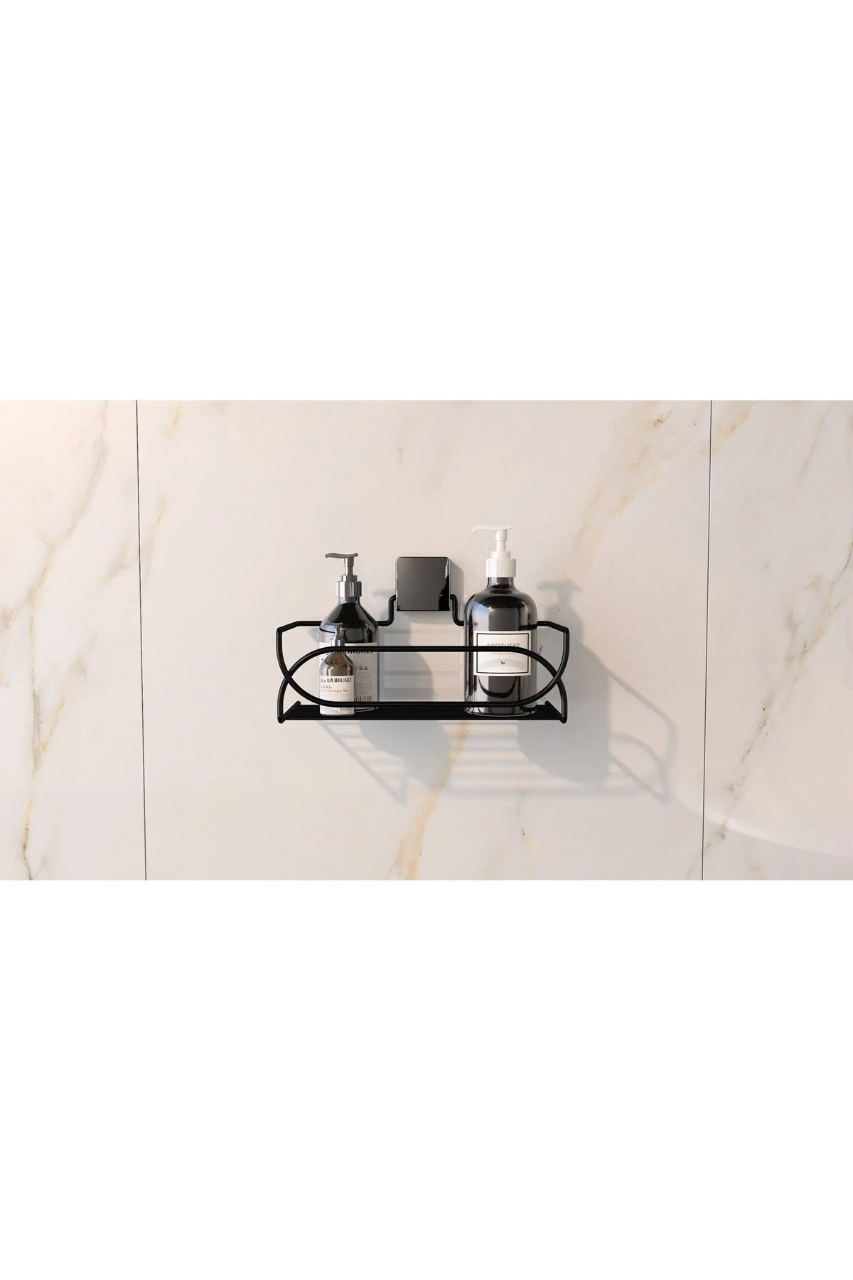 Decoratif Banyo-mutfak-balkon Çok Kullanışlı Metal Sepet Siyah Vida Yok ! Dc-5554