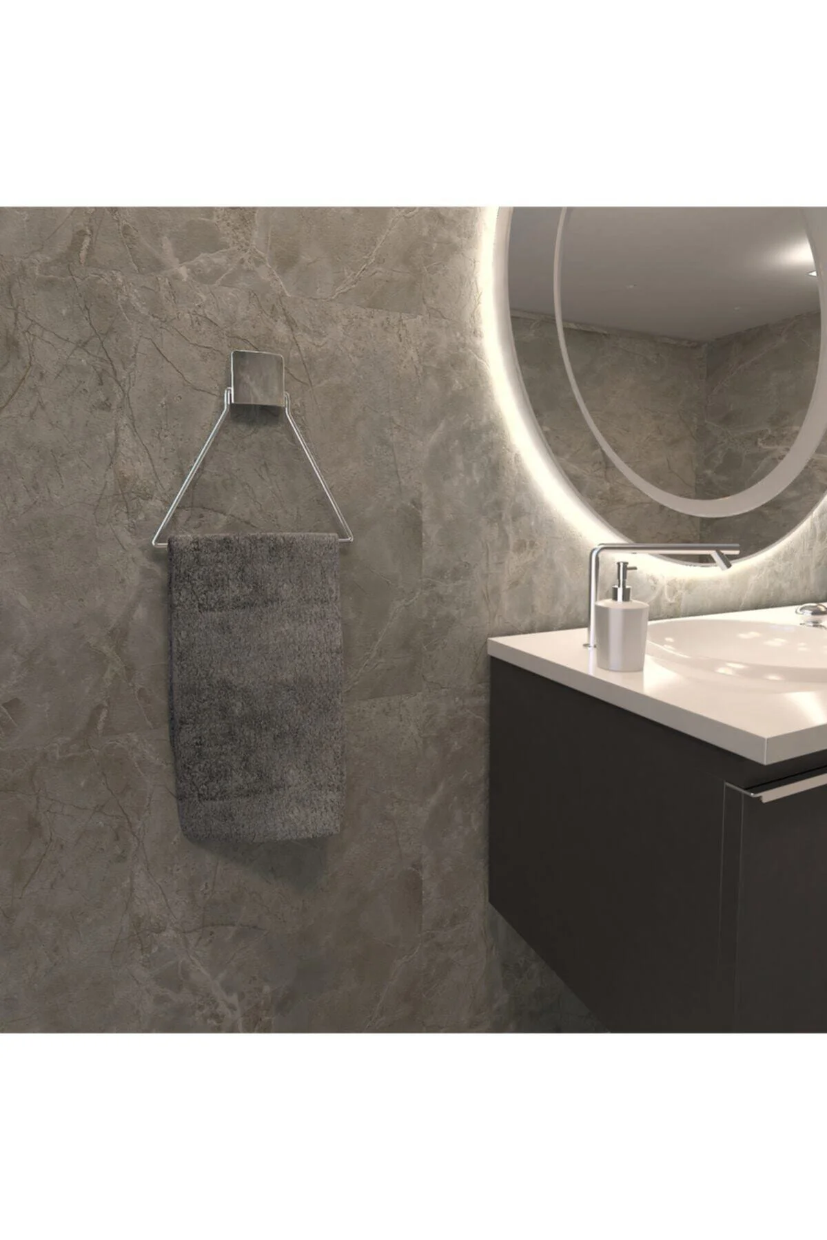 Decorev Havluluk Dc-4778 Krom Üçgen