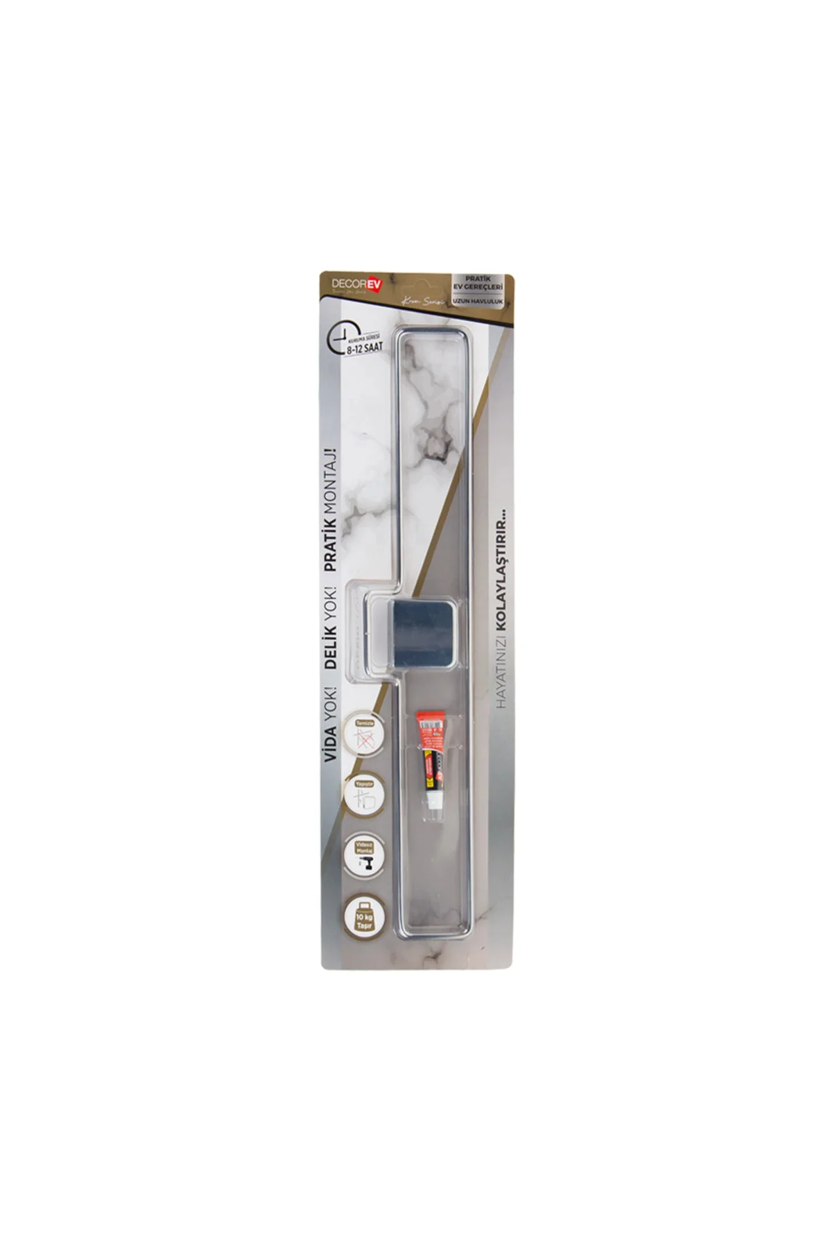 Decorev Havluluk Krom Uzun Dc-4781 7812 Fiyatı, Yorumları ve Özellikleri