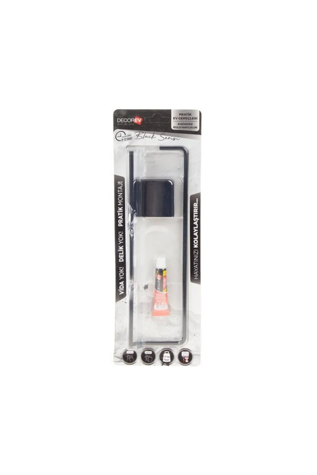Decorev Havluluk Rulo Siyah Kapaksız Dc-5057 0577 Decorev Havluluk Rulo Siyah Kapaksız Dc-5057 0577