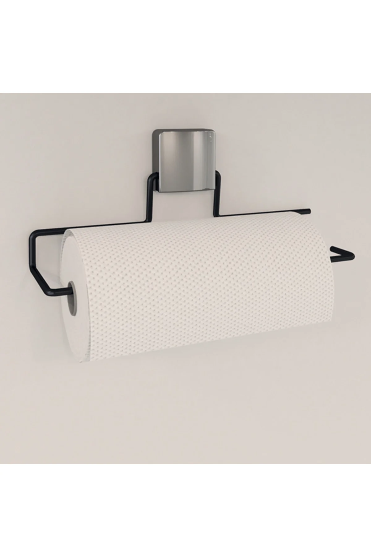 Decorev Süper Yapışkanlı Metal Yapıştırıcılı Siyah Rulo Havluluk Dc-5057