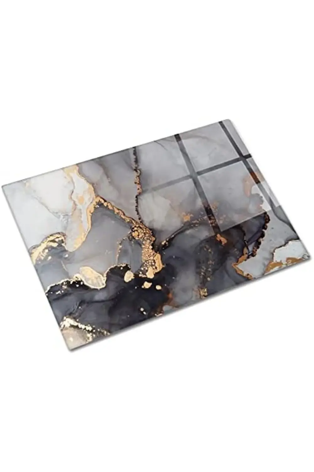 DECORITA Cam Kesme Tahtası - Cam Kesme Tablası | Mermer Görünümlü