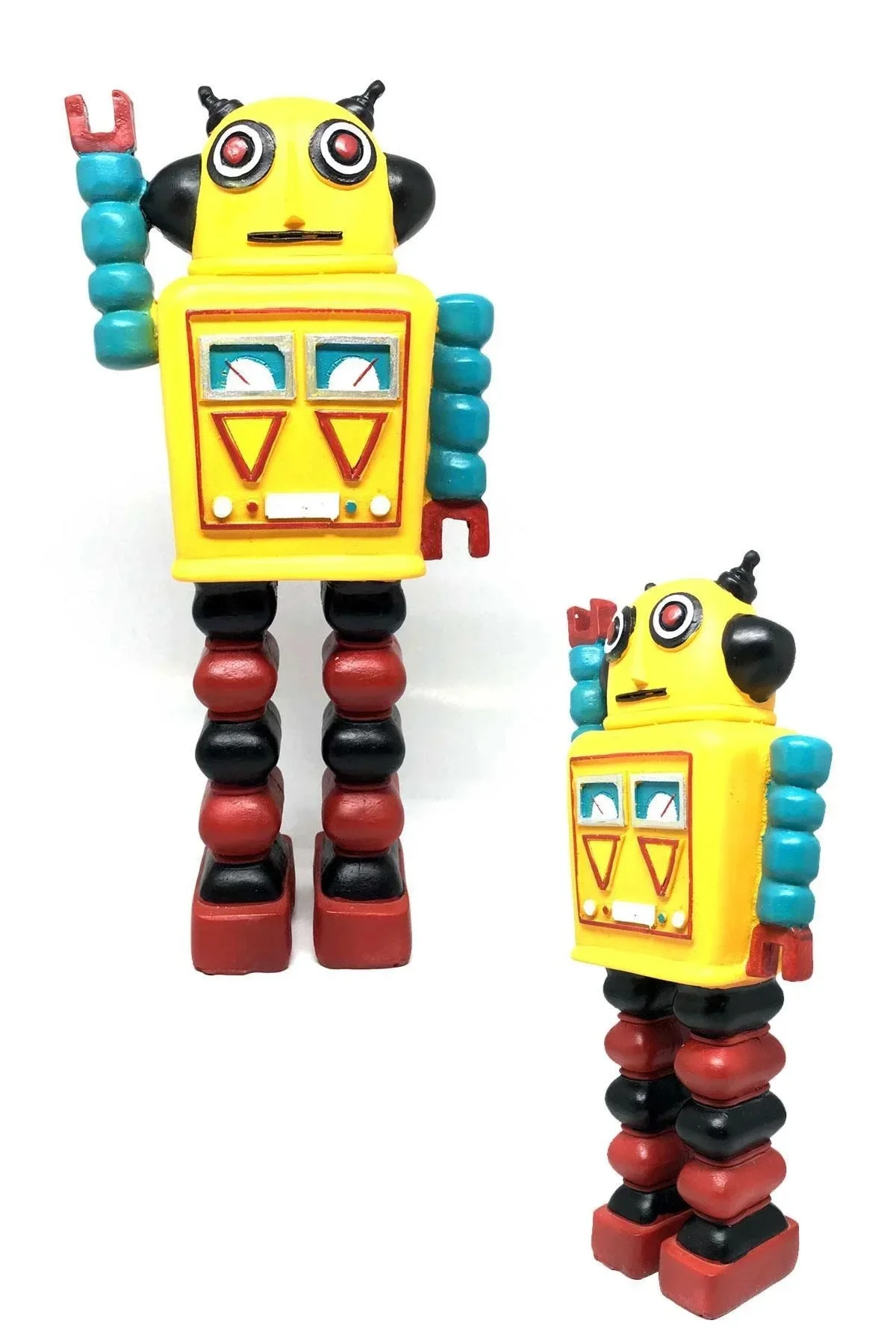 Decotown Nostaljik Sevimli Uzaylı Robot Şeklinde Figür Biblo Decotown Nostaljik Sevimli Uzaylı Robot Şeklinde Figür Biblo