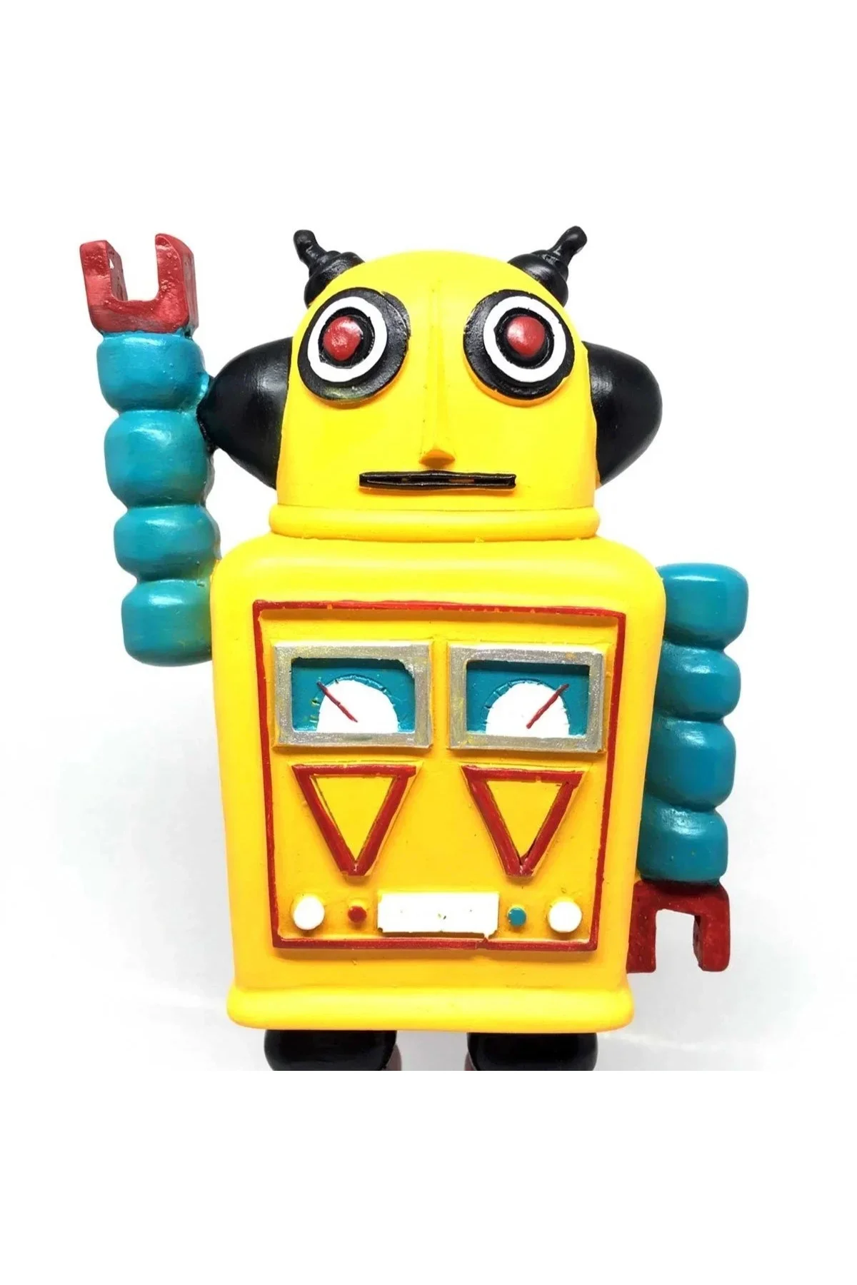 Decotown Nostaljik Sevimli Uzaylı Robot Şeklinde Figür Biblo Decotown Nostaljik Sevimli Uzaylı Robot Şeklinde Figür Biblo