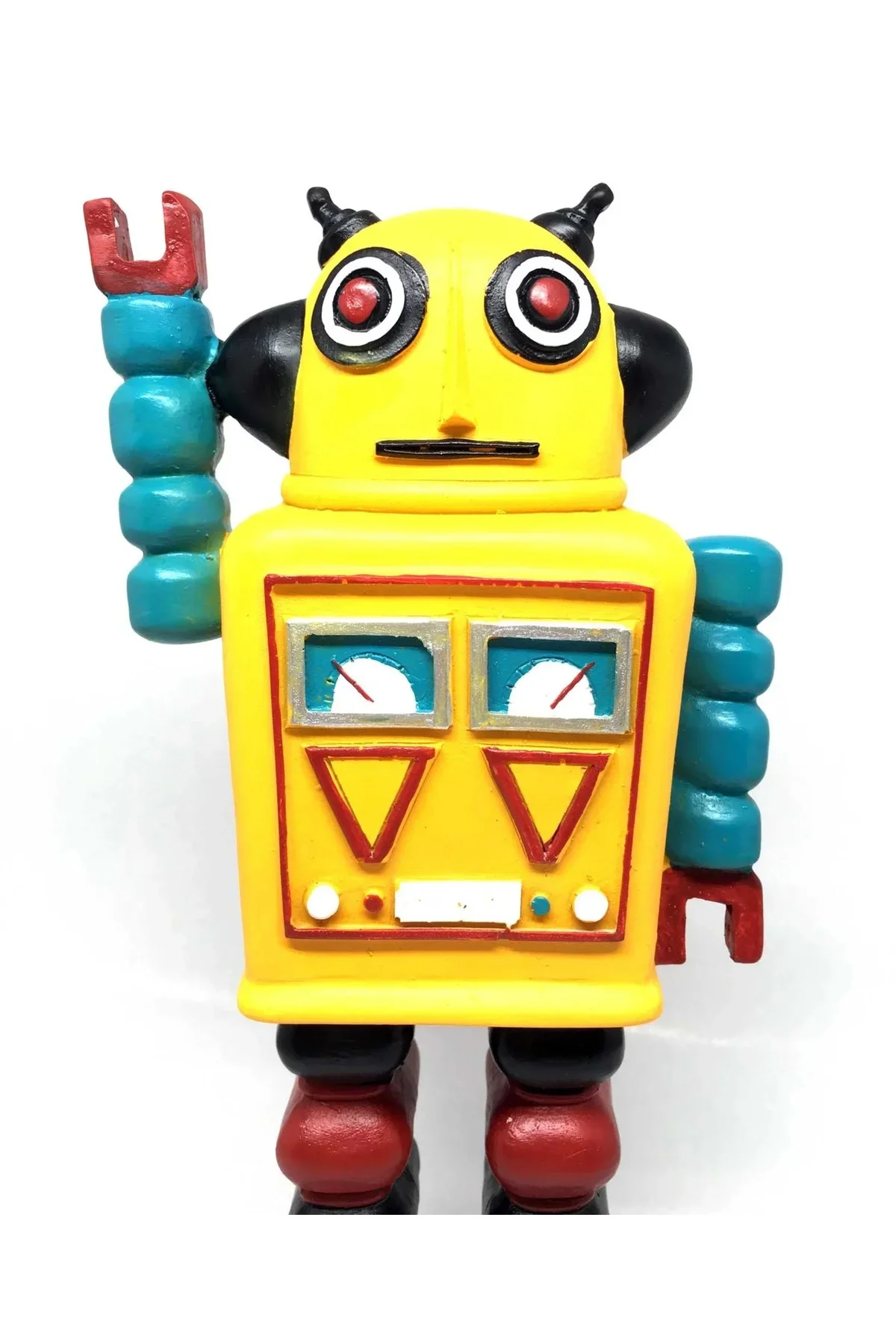 Decotown Nostaljik Sevimli Uzaylı Robot Şeklinde Figür Biblo Decotown Nostaljik Sevimli Uzaylı Robot Şeklinde Figür Biblo