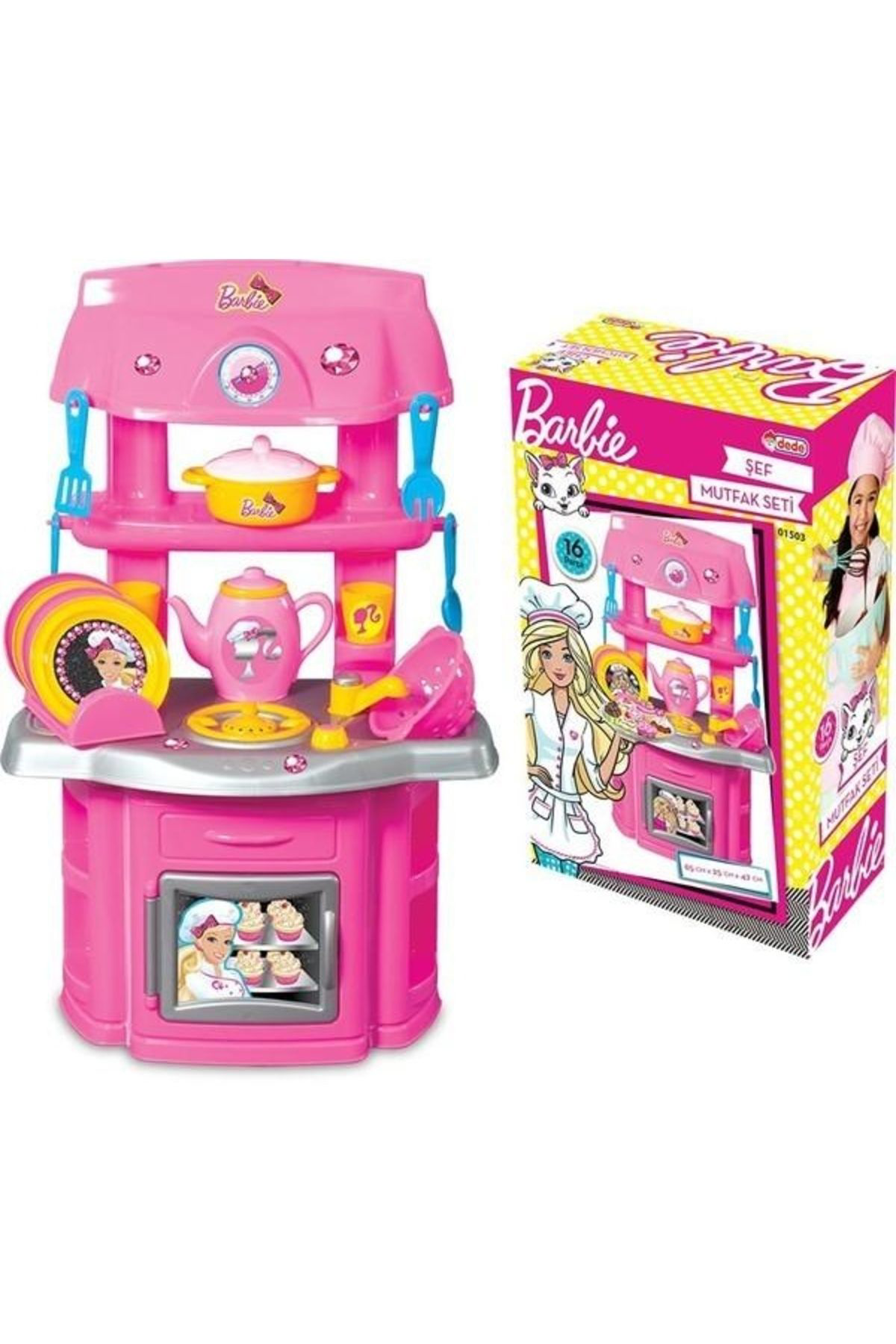 Dede  Barbie Şef Mutfak Set