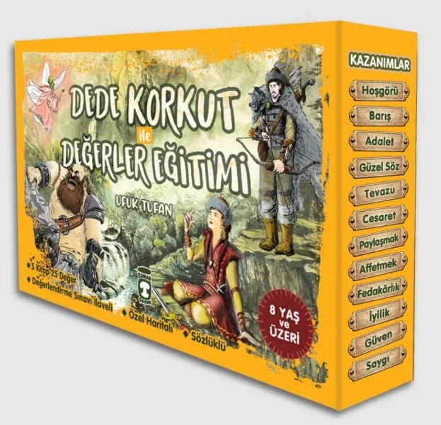 Dede Korkut İle Değerler Eğitimi Seti (5 Kitap) Fiyatı, Yorumları ve Özellikleri