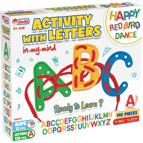Dede Oyuncak Harflerle Aktivite 03673