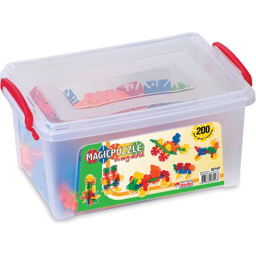 Dede Oyuncak Magıc Puzzle Küçük Box 200 Parça