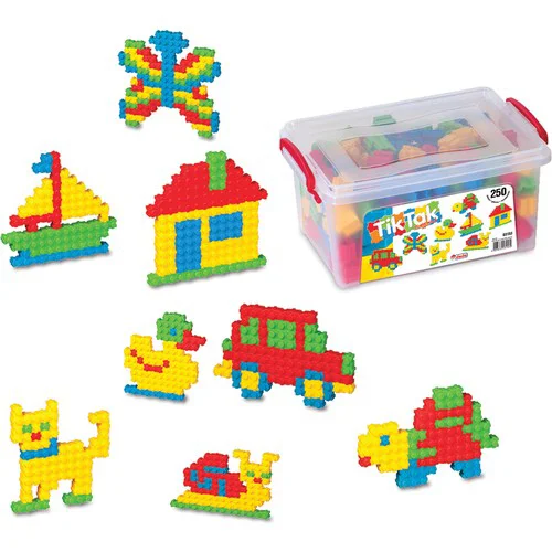 Dede Oyuncak TikTak Küçük Boy Box 250 Parça 03153