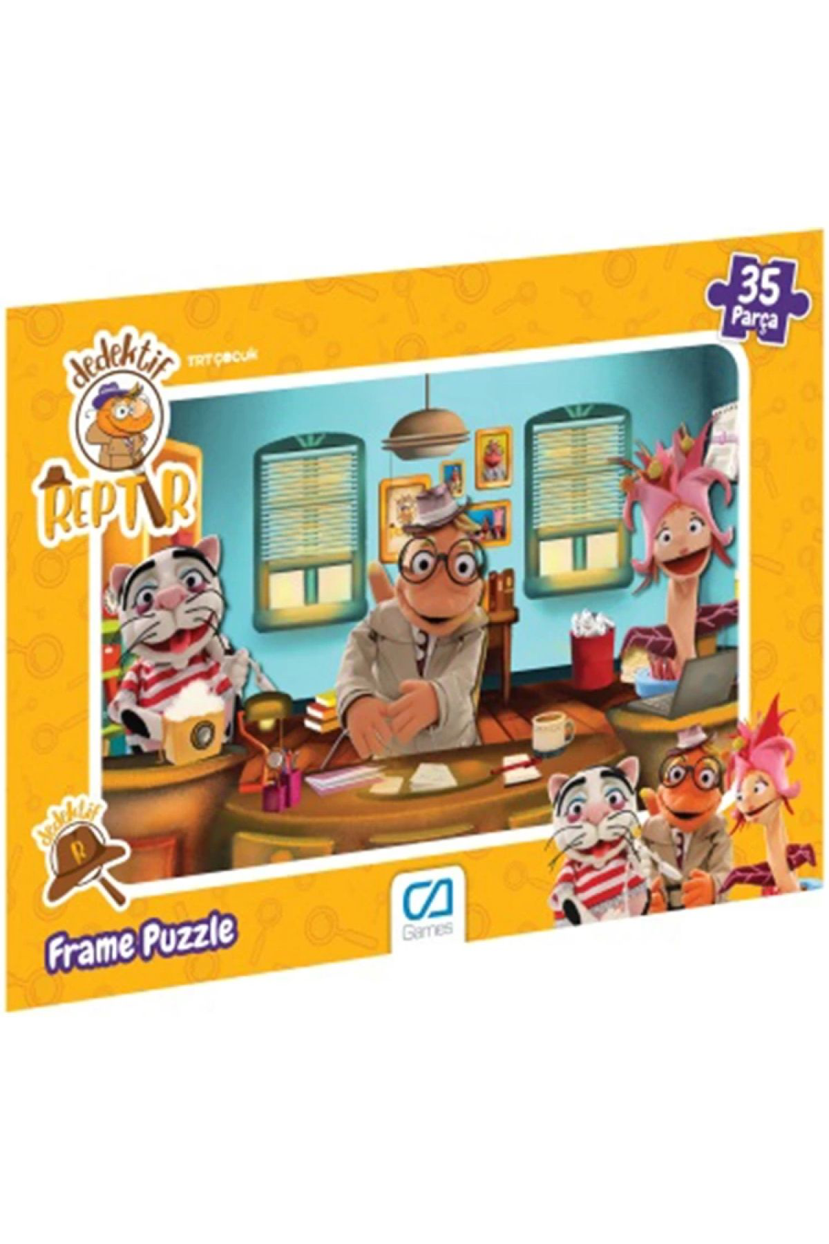 Ca Games Dedektif 35 Parça Puzzle