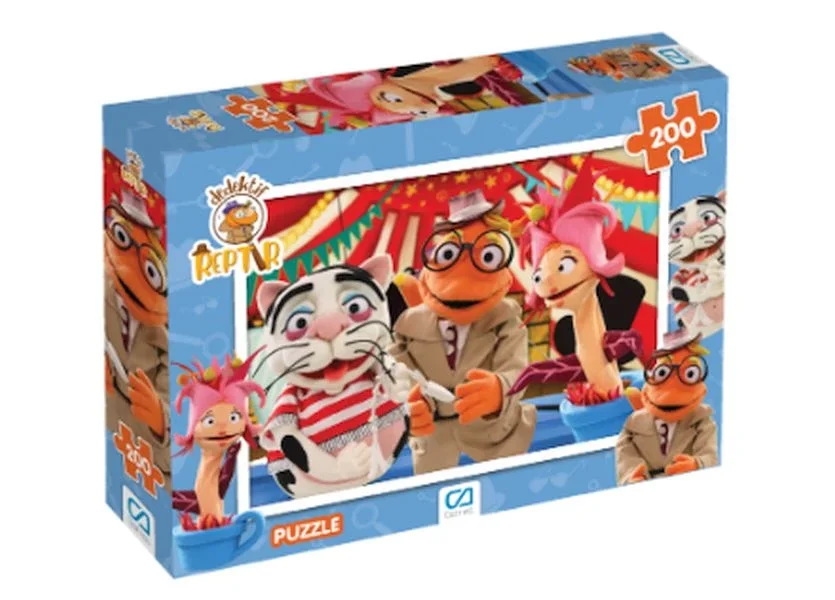Dedektif Reptır Puzzle 200 Dedektif Reptır Puzzle 200