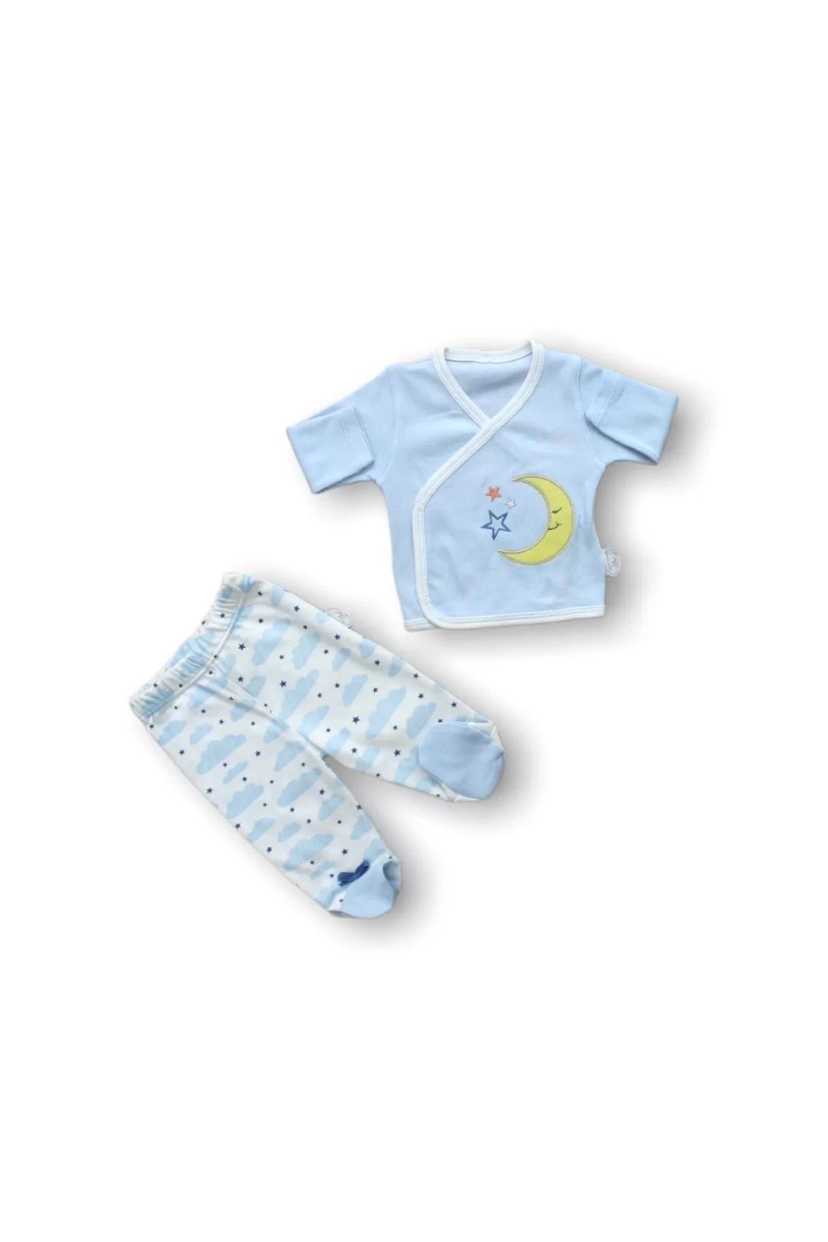 Babybird Dedem Nakişli %100 Cotton Antibakteriyel 5Li Zibin Takimi Hastane