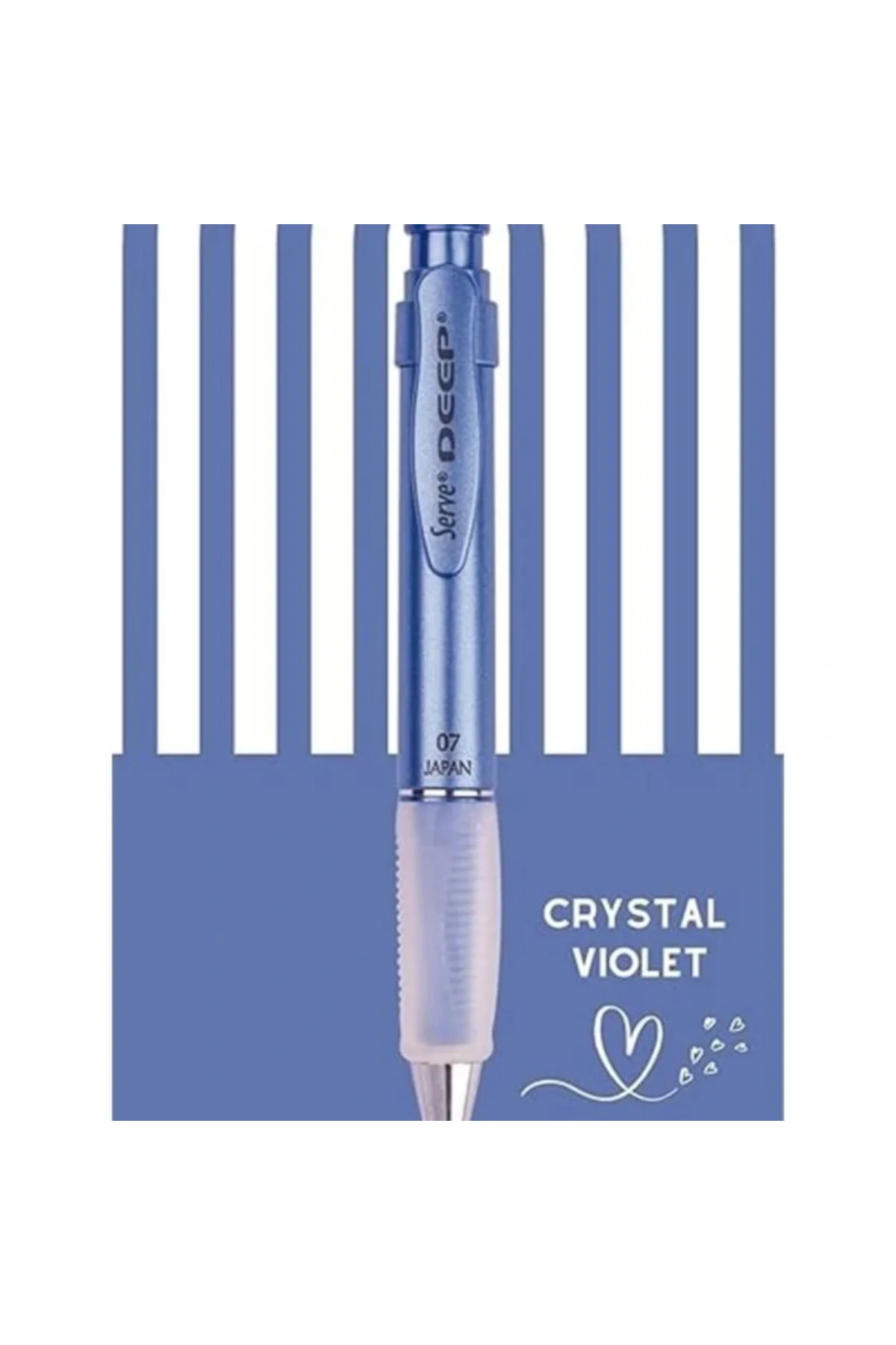 DEEP MEK. KURSUN KLM 07MM MET KRISTAL VIOLET