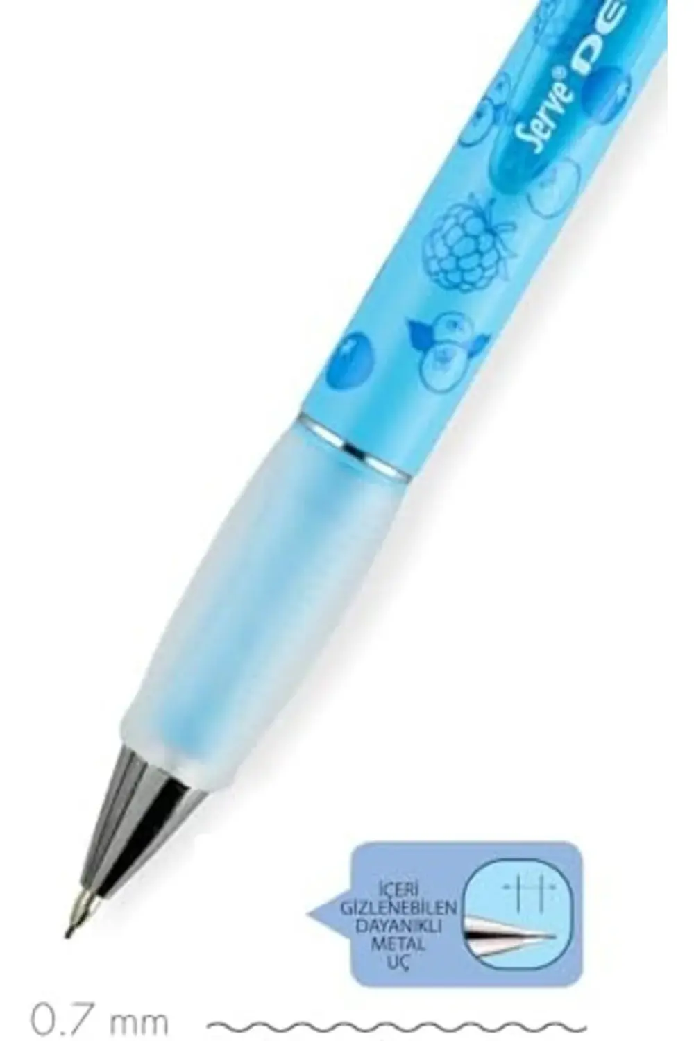 DEEP MEKANIK KURSUN 07MM FOS MAVI BOGURTLEN 1185222