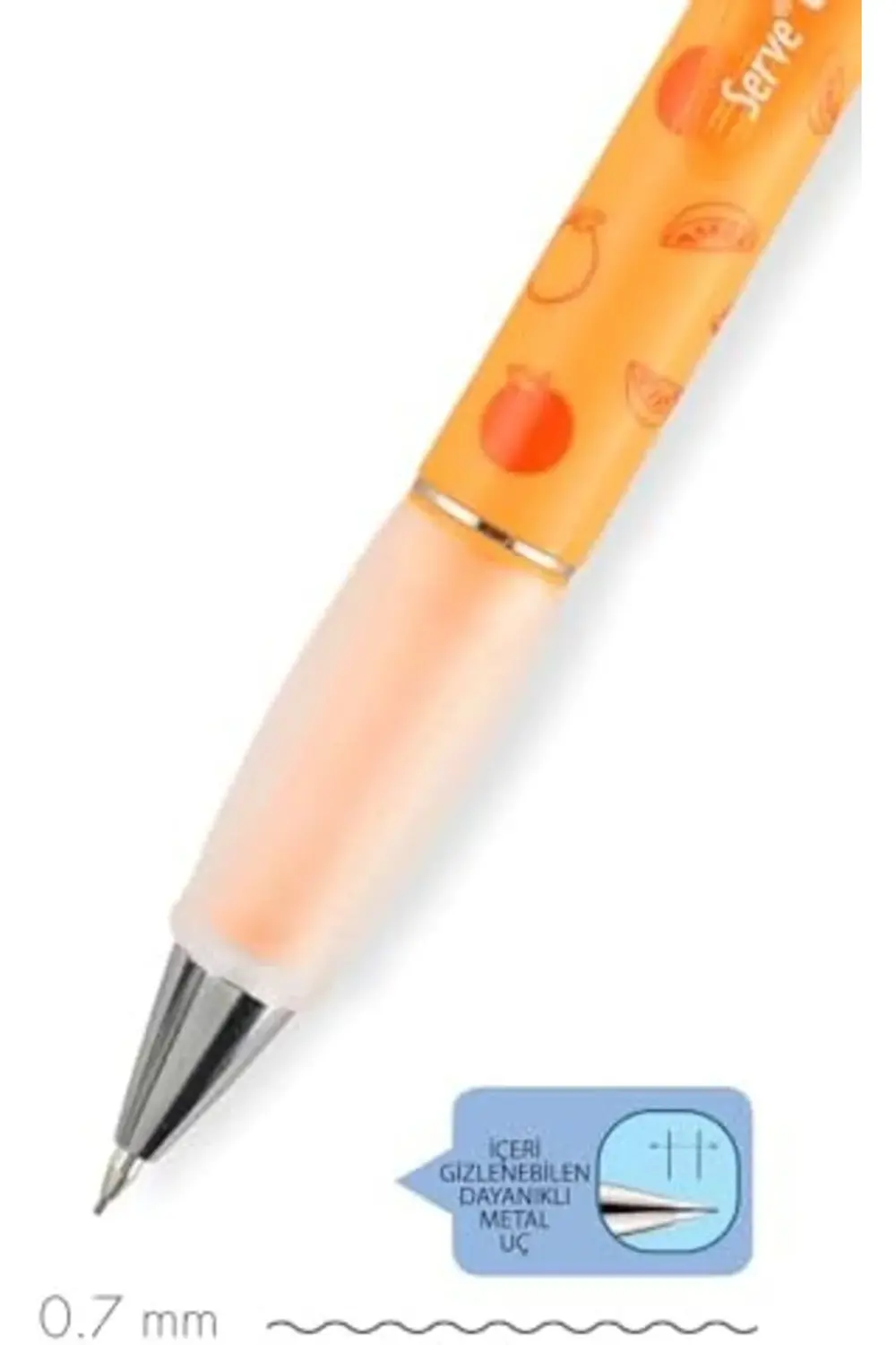 DEEP MEKANIK KURSUN 07MM FOS TURUNCU PORTAKAL 1178367
