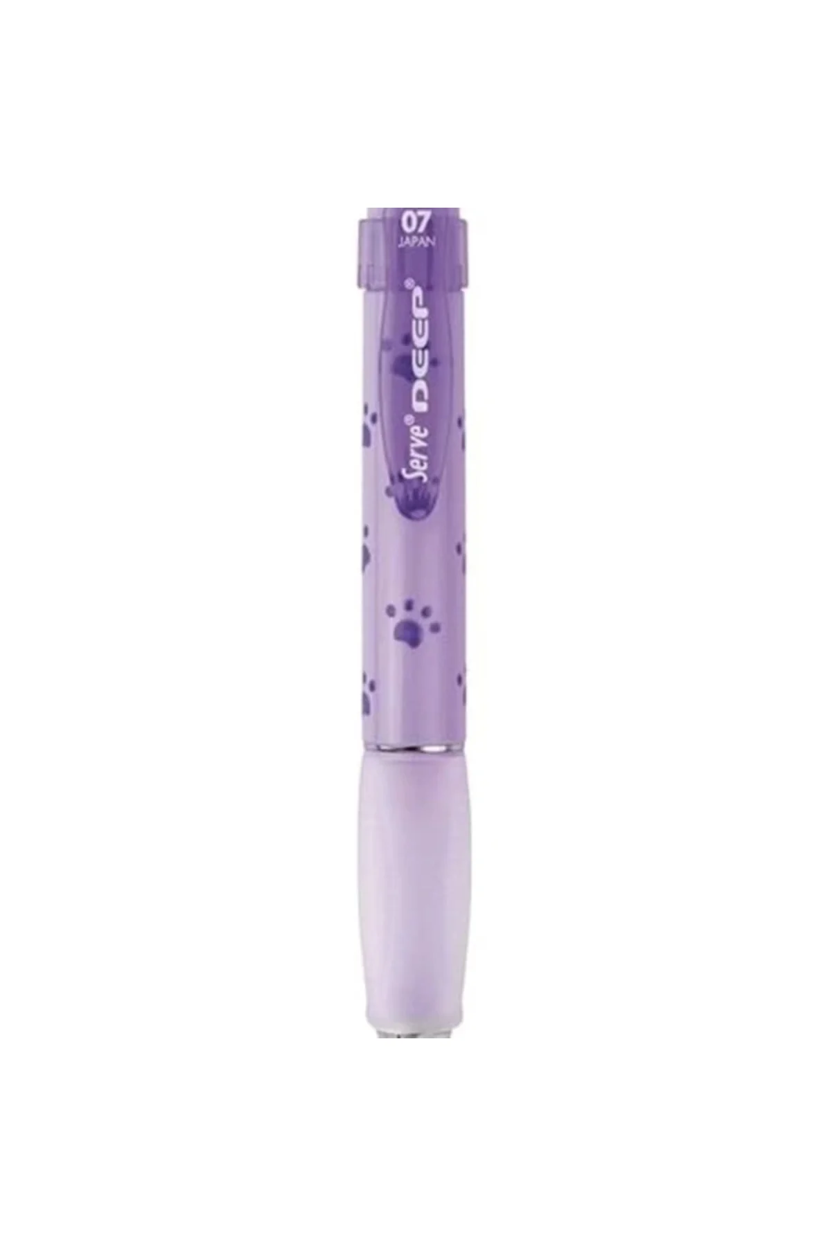 Deep Mekanik Kurşun Kalem 0.7 mm Lavanta Kopek Patısı Deseni