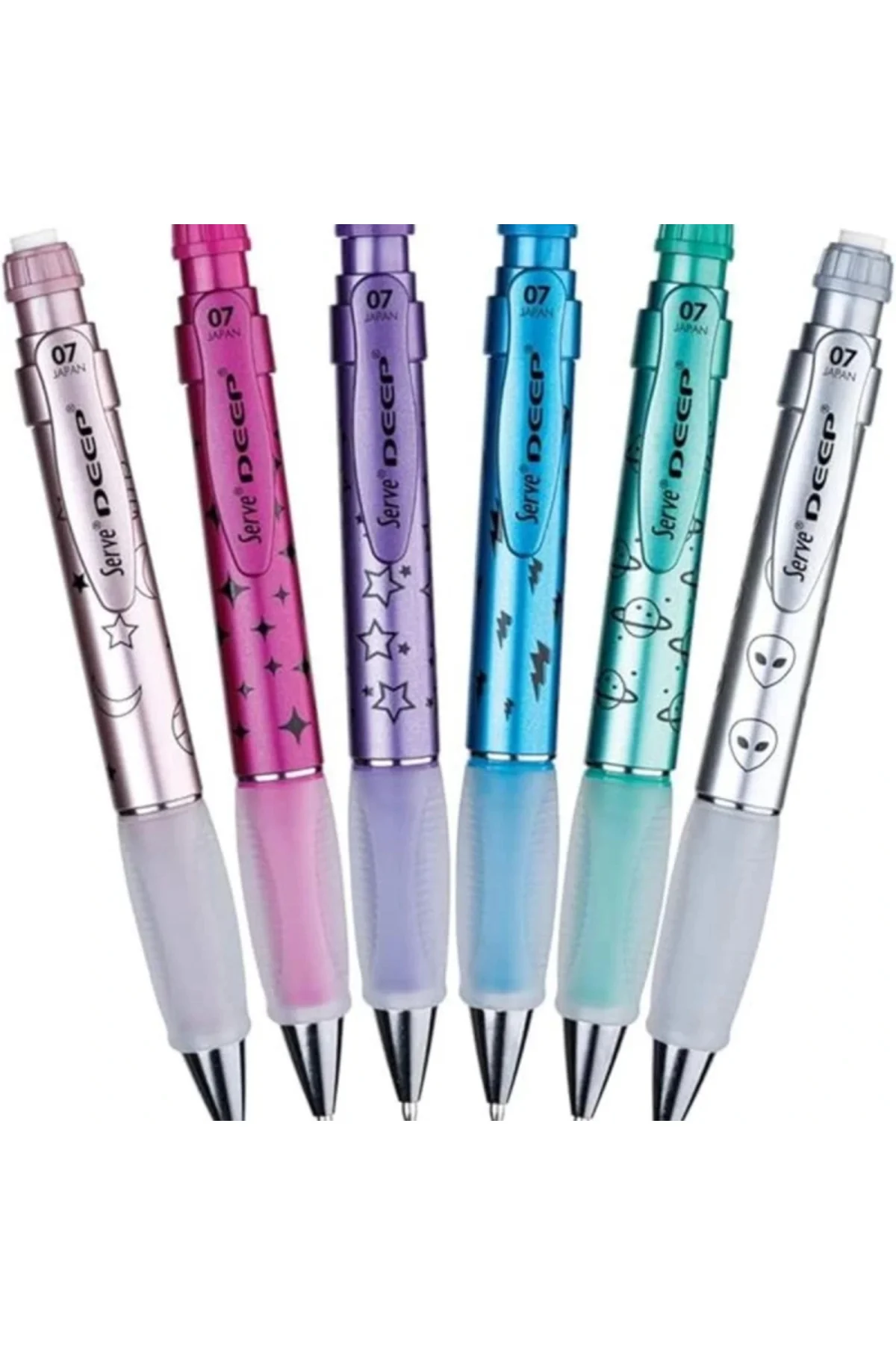 DEEP MEKANİK KURSUN KLM 07MM METALIK MOR YILDIZ DESENİ