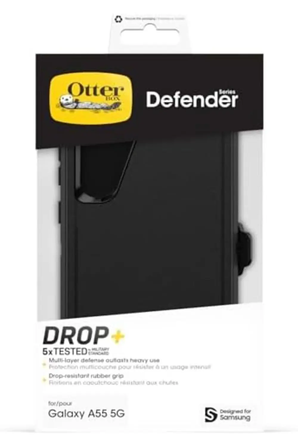 Defender Galaxy A55 5G için kılıf, darbeye dayanıklı, düşmeye kar Defender Galaxy A55 5G için kılıf, darbeye dayanıklı, düşmeye kar