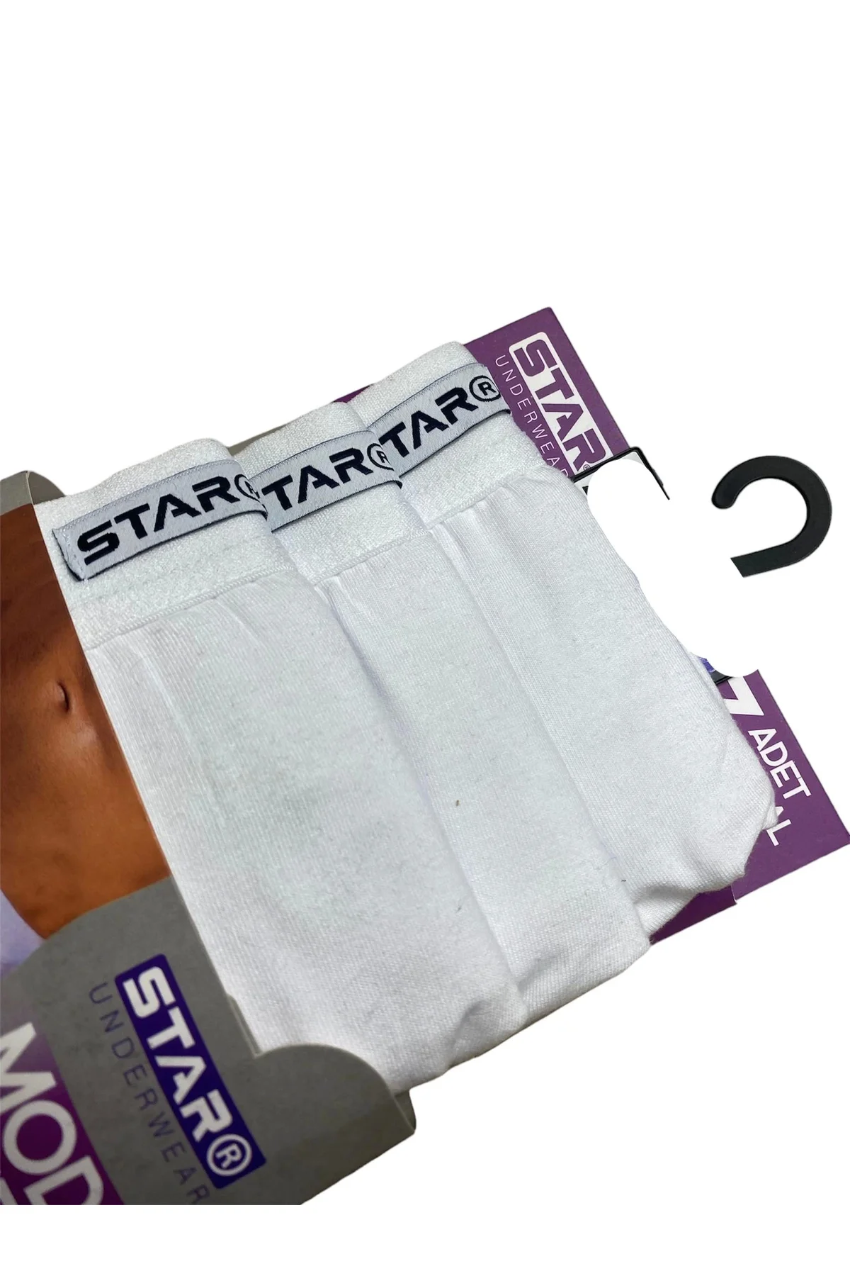 Defnada Star 109 Erkek 3'lü Modal Slip