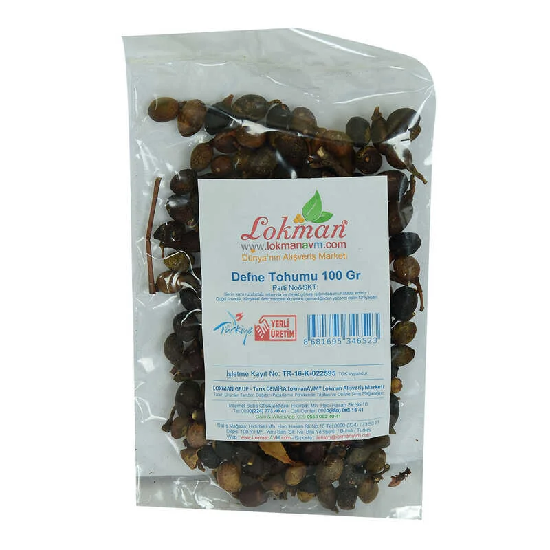 Defne Tohumu 100 Gr - Taze Baharat & Mutfak Baharatı