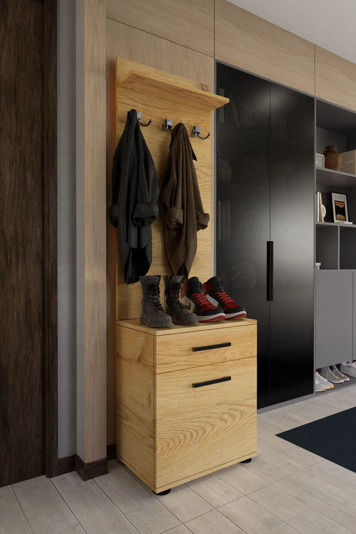 Defone Dekoratif Portmanto Vestiyer Rivoli