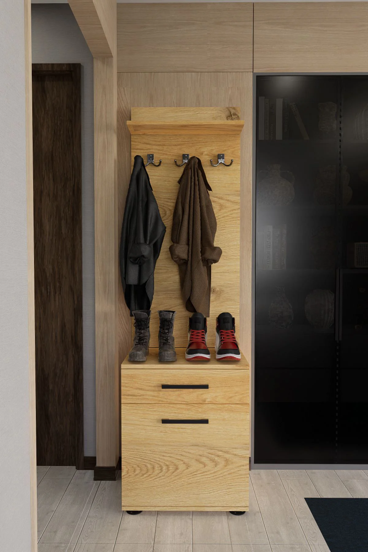 Defone Dekoratif Portmanto Vestiyer Rivoli