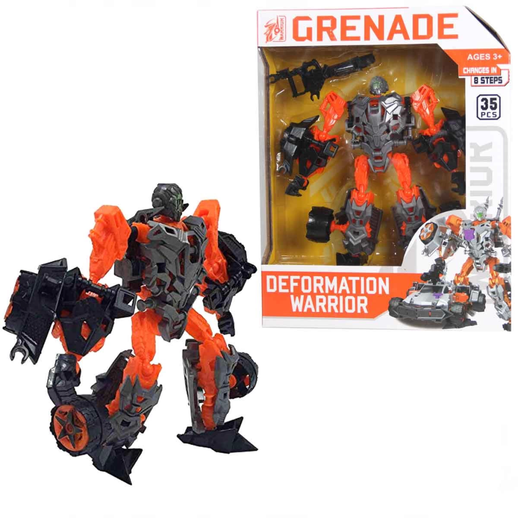 Deformation Warrior Robota Dönüşen Araba Deformation Warrior Robota Dönüşen Araba